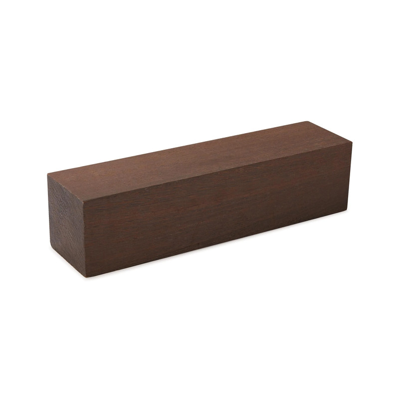 Wenge Wood Turning Stock - Thickness:3" - Width:3" - Length:12"